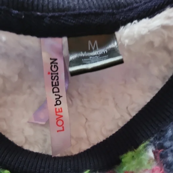 Love By Design Colorful Textured Women's Sweater - Picture 2 of 4